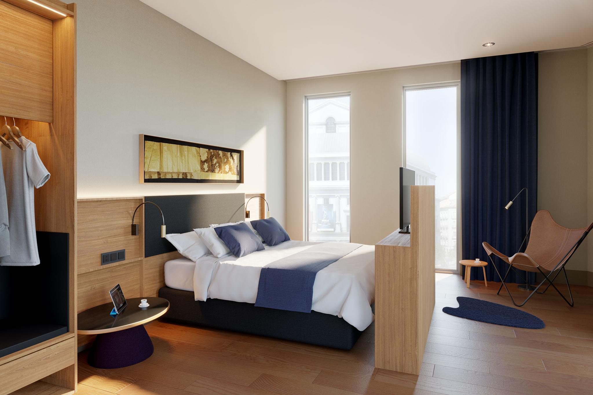 Ocean Drive Madrid Hotel Bagian luar foto